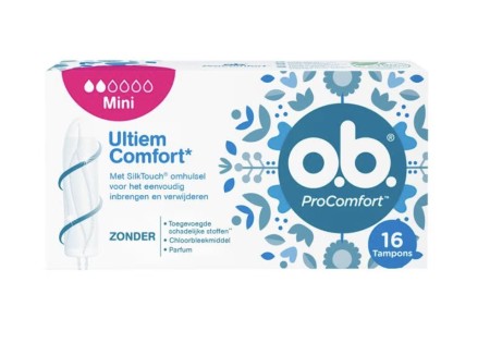 o.b. Procomfort Mini Tampons 16 stuks