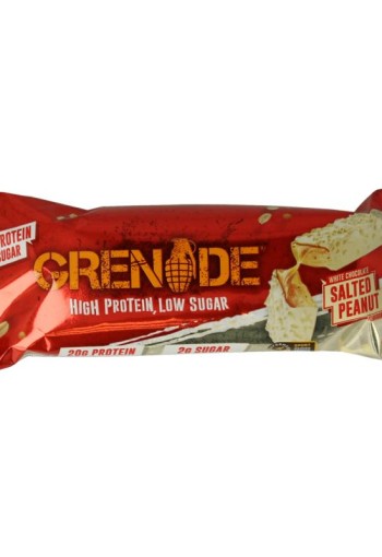 Grenade High protein bar white chocolate salted peanut (60 Gram)