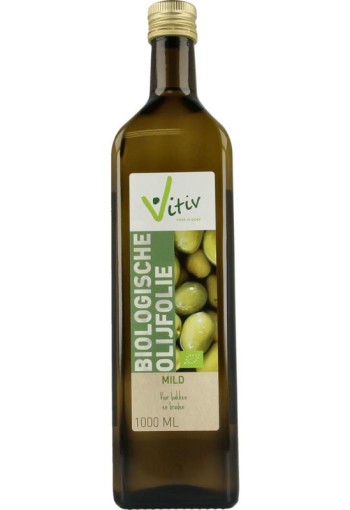 Vitiv Olijfolie mild bakken en braden bio (1 Liter)