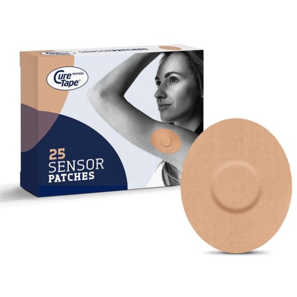 Curetape Sensor patch beige (25 Stuks)