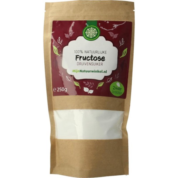 Mijnnatuurwinkel Fructose druiven suiker (250 Gram)