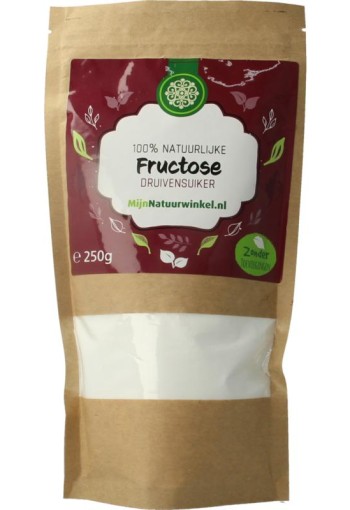 Mijnnatuurwinkel Fructose druiven suiker (250 Gram)