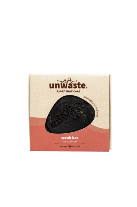 Unwaste Scrub soap bar the mad one (1 Stuks)