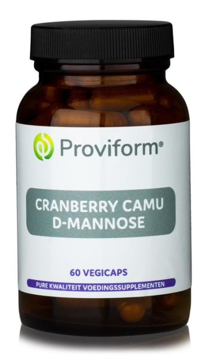 Proviform Cranberry camu d-mannose (60 Vegetarische capsules)