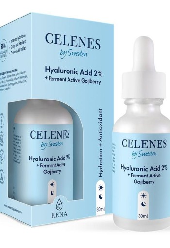 Celenes Serum hyaluronic acid + fermented active gojiberry (30 Milliliter)