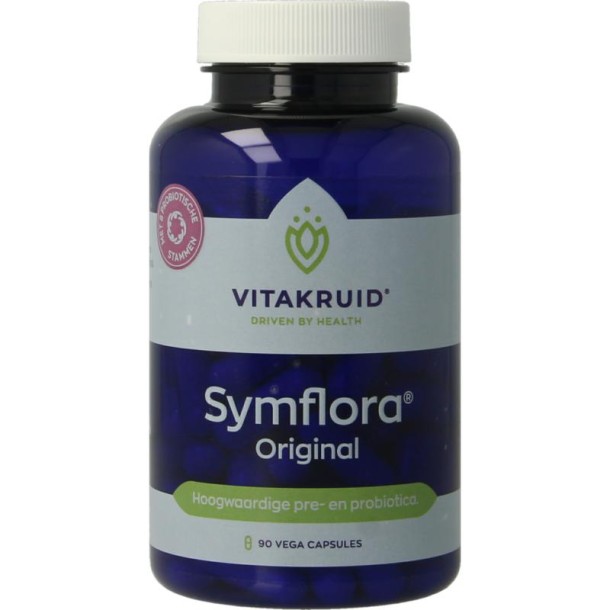 Vitakruid Symflora original pre- & probiotica (90 Vegetarische capsules)