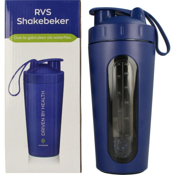 Vitakruid RVS Shakebeker 700ml (1 Stuks)