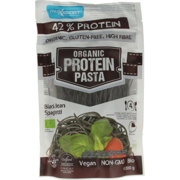 Maxsport Protein pasta black bean spaghetti (200 Gram)