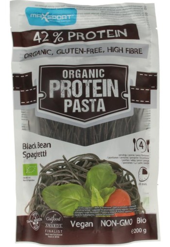 Maxsport Protein pasta black bean spaghetti (200 Gram)