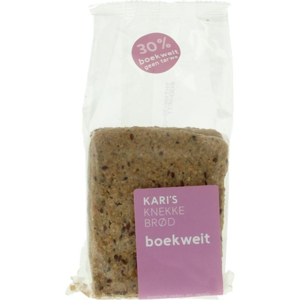 Kari's Crackers Knekkebrod boekweit bio (200 Gram)