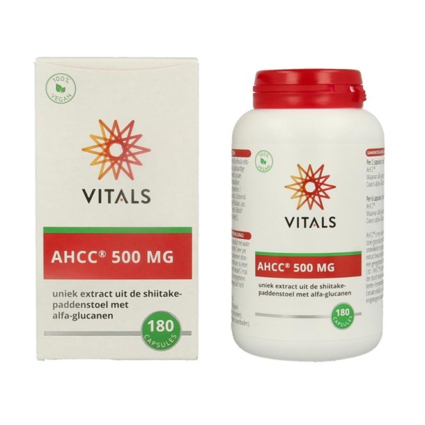 Vitals AHCC 500mg (180 Capsules)