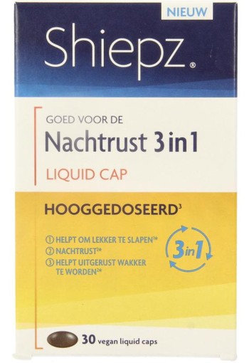 Shiepz Nachtrust 3-in-1 sterk 30 Tabletten