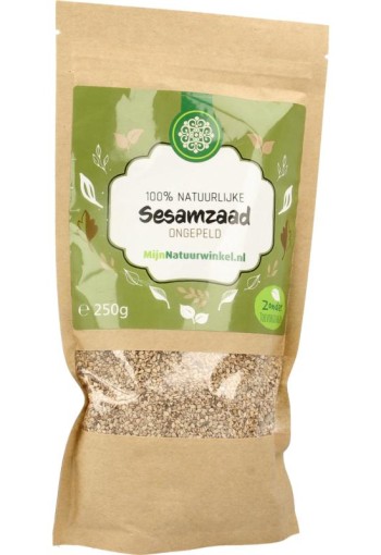 Mijnnatuurwinkel Sesamzaad ongepeld (250 Gram)