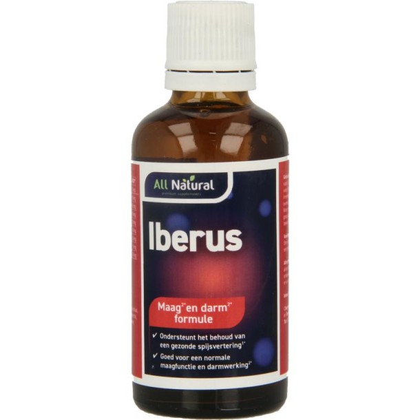 All Natural Iberus maag darm formule (50 Milliliter)