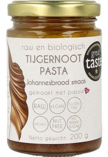 Vitiv Tijgernoot pasta johannesbrood bio (200 Gram)