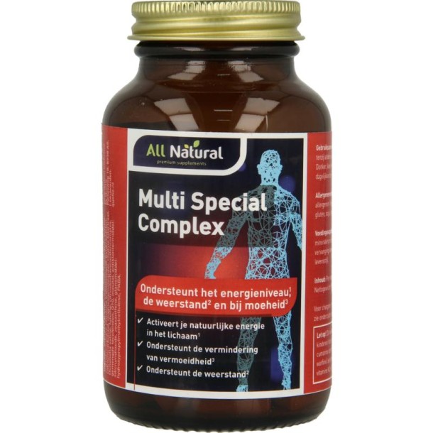 All Natural Multi speciaal complex (90 Tabletten)