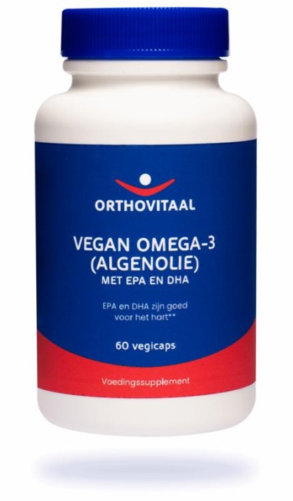 Orthovitaal Vegan omega 3 algenolie (60 Capsules)