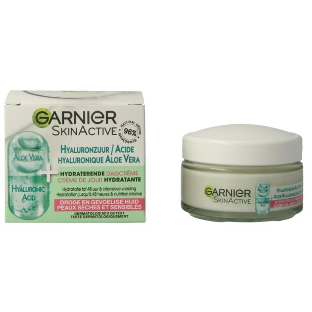 Garnier SkinActive dagcreme hyaluronzuur aloe vera (50 Milliliter)