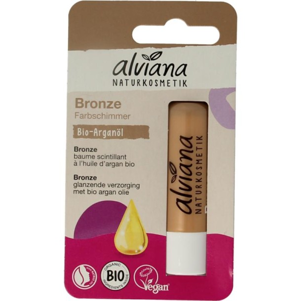 Alviana Lipverzorging bronze (4,5 Milliliter)