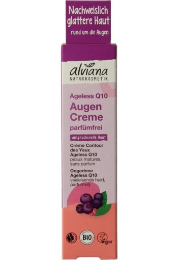 Alviana Oogcreme anti-aging Q10 (15 Milliliter)