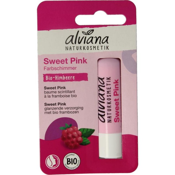 Alviana Lipverzorging sweet pink (4,5 Gram)