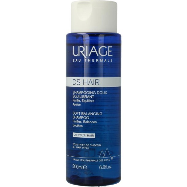 Uriage DS milde evenwichtsherstellende shampoo (200 Milliliter)