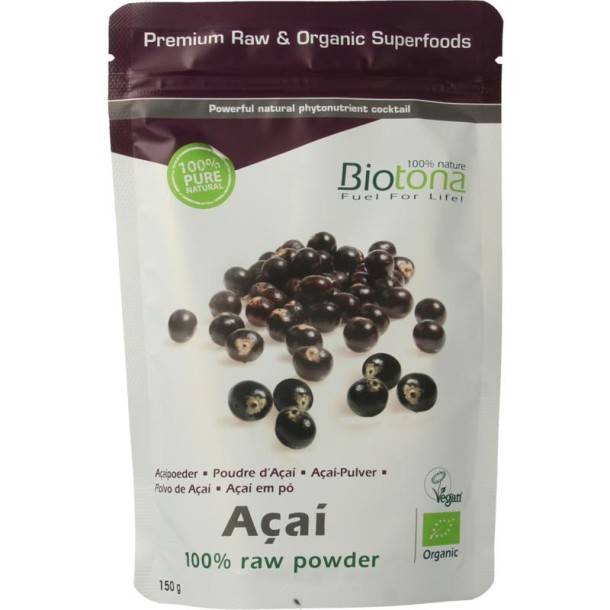 Biotona Acai raw powder bio (150 Gram)