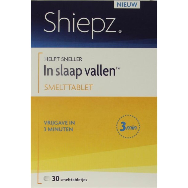 Shiepz Sneller in slaap 30 Tabletten