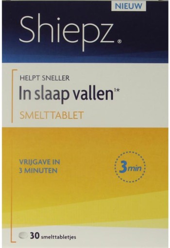 Shiepz Sneller in slaap 30 Tabletten