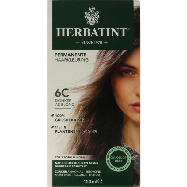 Herbatint 6C donker asblond (150 Milliliter)