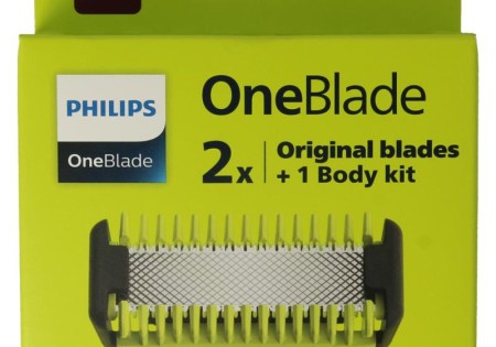 Philips Oneblade face & body mesjes navulverpakking 2 Stuks