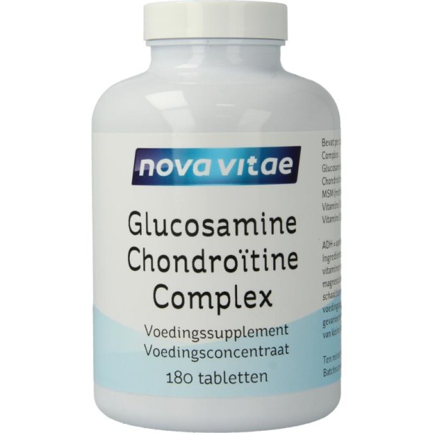 Nova Vitae Glucosamine chondroitine complex met MSM (180 Tabletten)