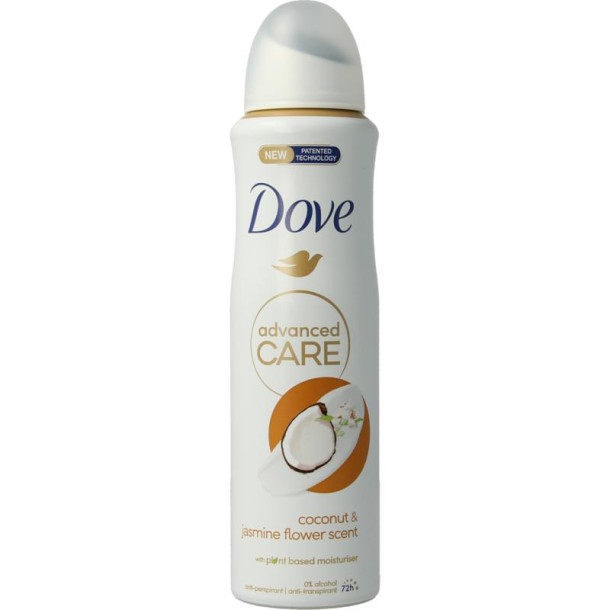 Dove Deodorant spray nourish coconut & jasmine (150 Milliliter)