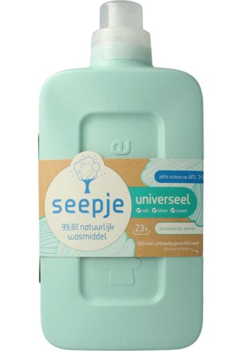 Seepje Wasmiddel sprankelende jasmijn (1000 Milliliter)