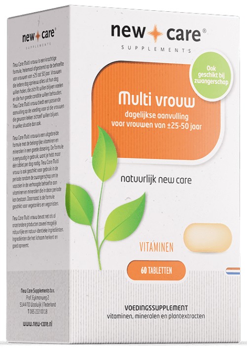 New Care Multi Vrouw 60 Tabletten