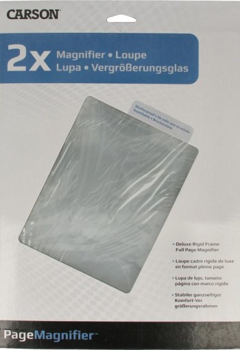 Able 2 Vergrootglas plat hard (1 Stuks)