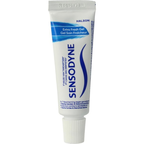 Sensodyne Tandpasta extra fresh gel mini (15 Milliliter)