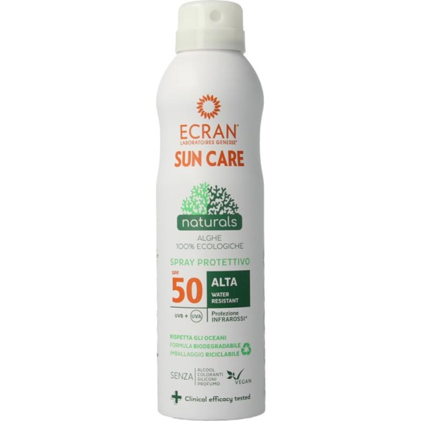 Ecran Sun care sunnique natural SPF50 (250 Milliliter)