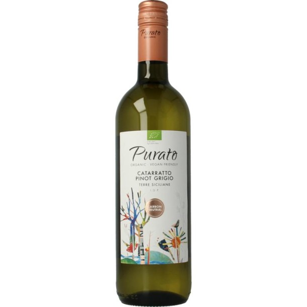 Purato Cataratto pinot grigio 2019 bio (750 Milliliter)