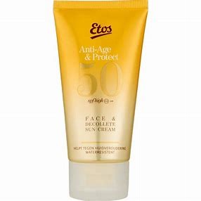 Etos Sun Face Creme Anti Age Spf50