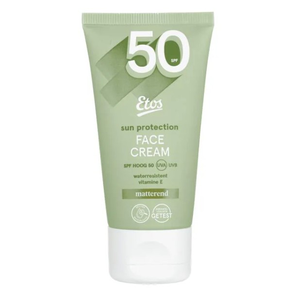 Etos Sun Face Creme Mattifying Spf50