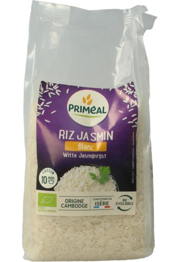 Primeal Witte jasmijnrijst bio (1 Kilogram)