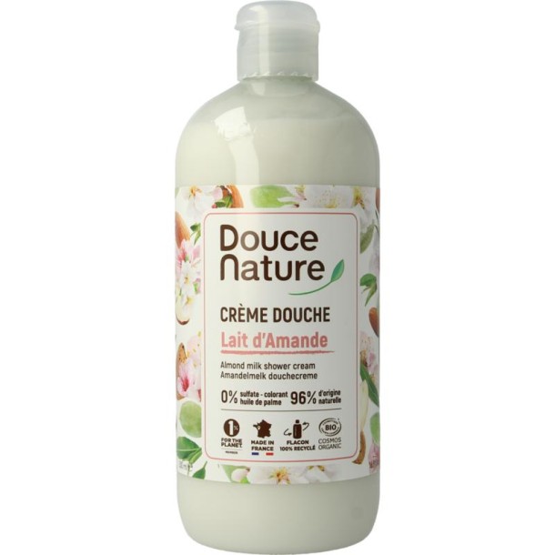 Douce Nature Douchegel amandelmelk (500 Milliliter)