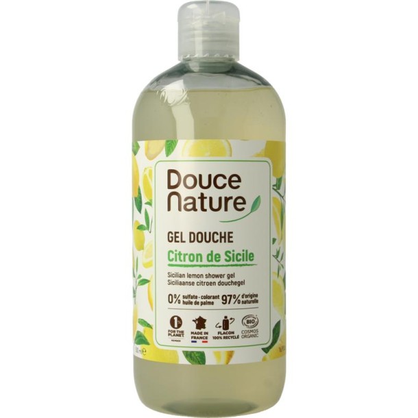 Douce Nature Douchegel Siciliaanse citroen (500 Milliliter)