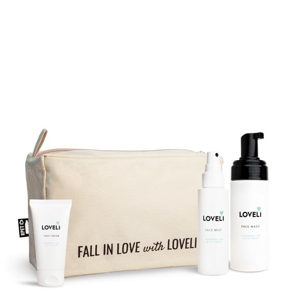 Loveli Face Care set Oily & Dehydrated Skin