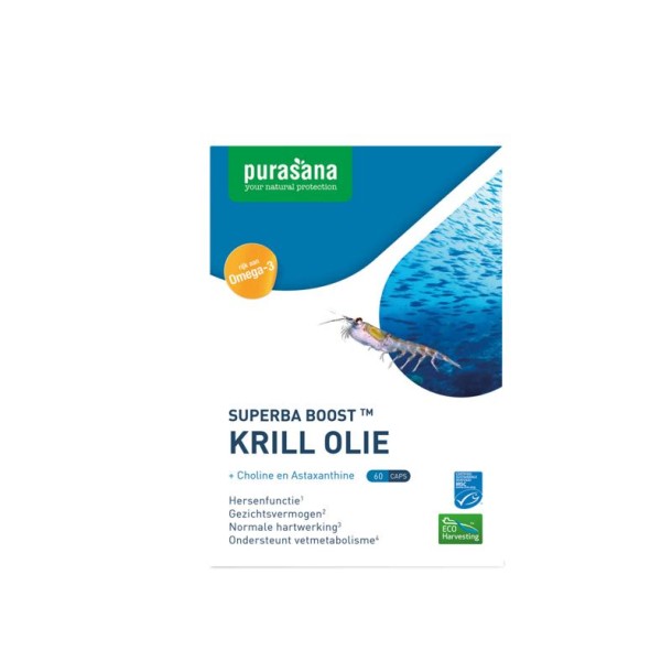 Purasana Krill olie (60 Capsules)