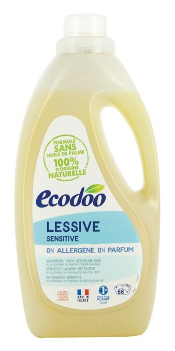 Ecodoo Wasmiddel vloeibaar sensitive 0% bio (2 Liter)