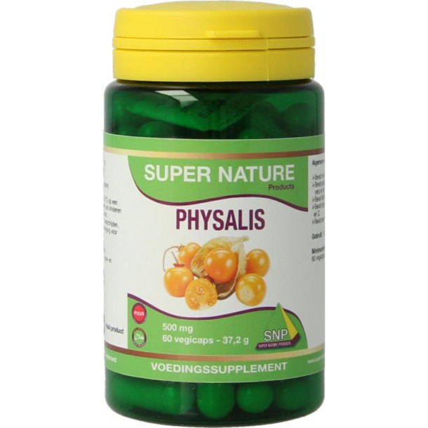 SNP Physalis 500mg puur (60 Vegetarische capsules)