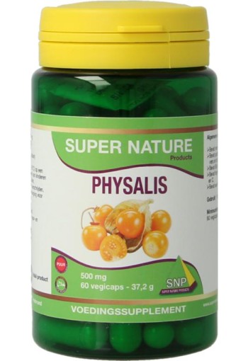 SNP Physalis 500mg puur (60 Vegetarische capsules)