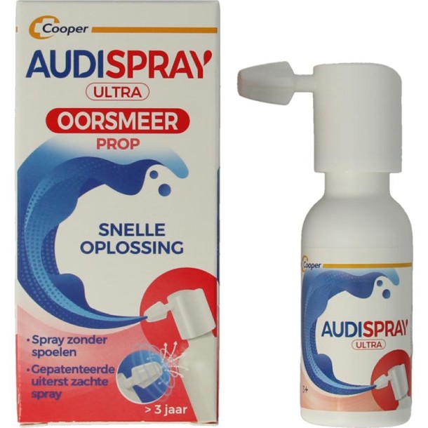 Audispray Ultra oorsmeerprop (20 Milliliter)